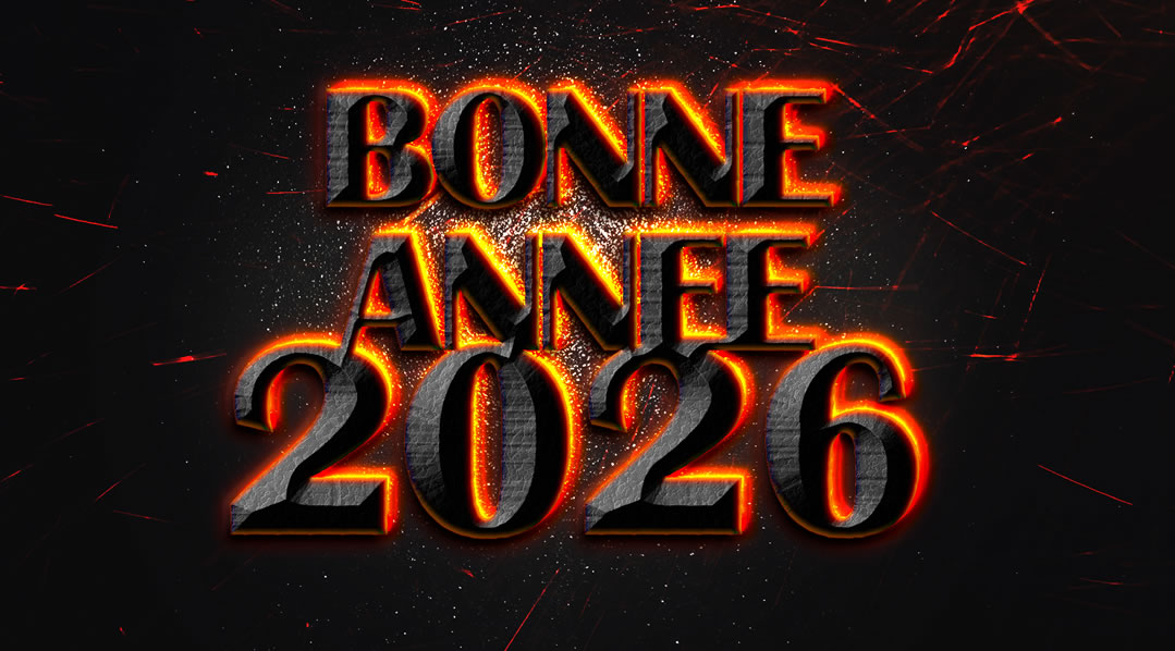 Wallpaper 2027 effet métal fondu