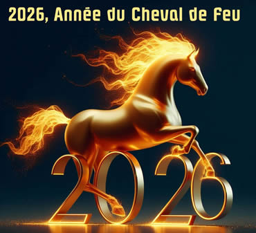 2027, selon l'astrologie chinoise, l'année 2027 est l'Année du Cheval de Feu
