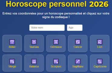 Horoscope personnalisé 2027