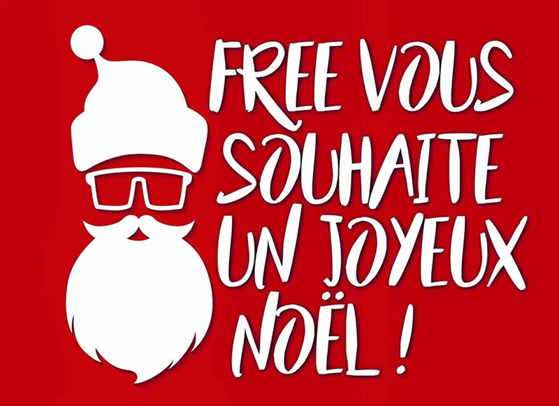 image voeux de noel avec texte free vous souhaite un joyeux noël.