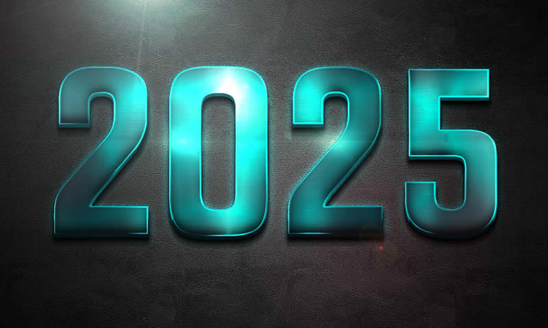 joyeuses fêtes 2024 image couleur turquoise avec des éclairs de lumière