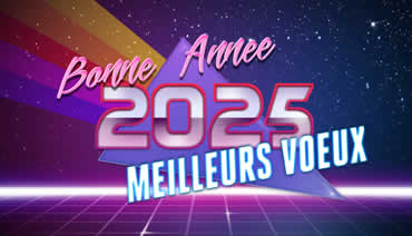 Image de style moderne pour joyeux Noël et bonne 2025