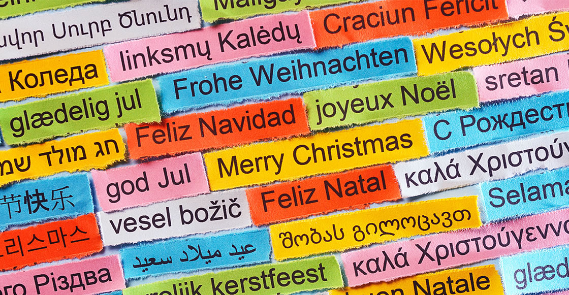 image joyeux Noël et bonne année dans d'autres langues