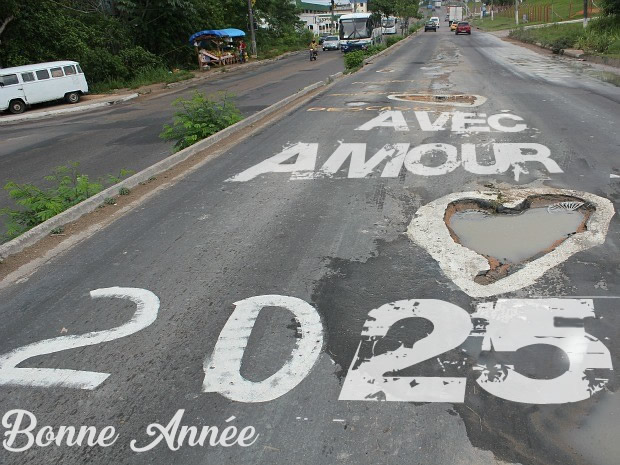 Image avec Amour, vœux 2025 drôle et romantique