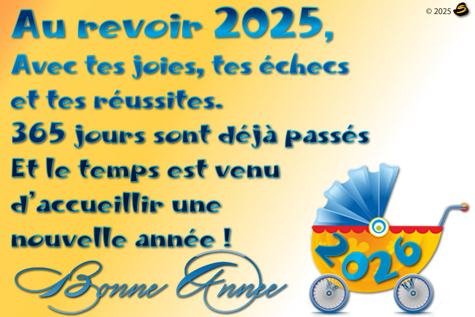 image carte voeux accueillir une nouvelle annèe 2027
