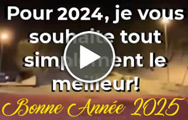 video voeux nouvel an 2025